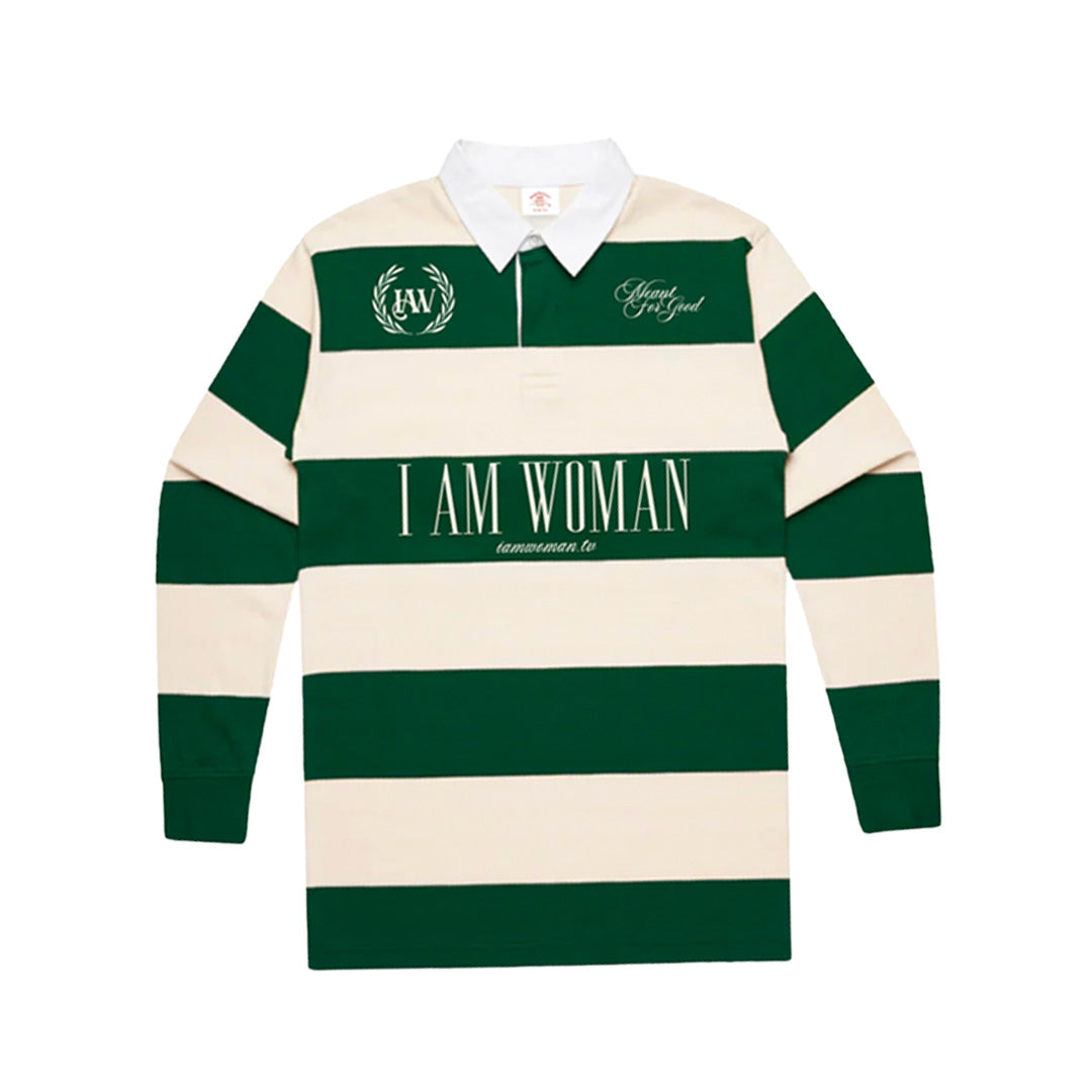 I Am Woman "For Good" Striped Longsleeve