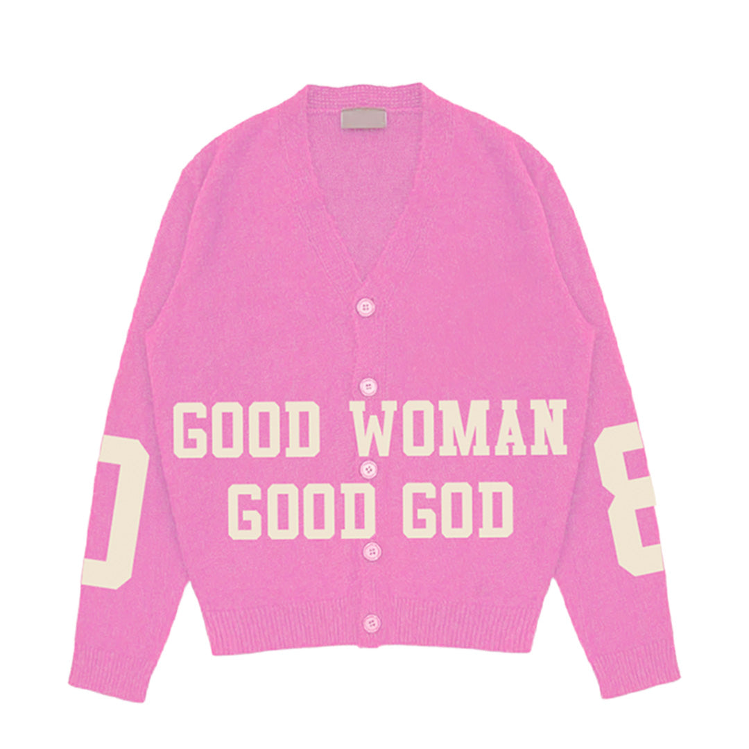 I Am Woman "For Good" Fuzzy Cardigan